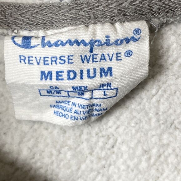 Champion Reverse Weave Oklahoma City University Crop Top Hoodie Womens Sz M - Picture 4 of 6